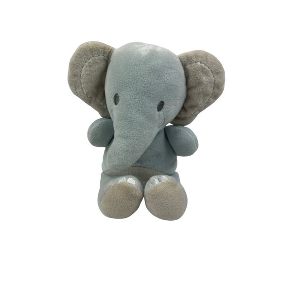 Plush Elephant Toy By Bananafish Studio Grey Lovie Lovey - Picture 1 of 7